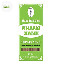 Nhang Xanh Trầm Hương - Cao 20cm Hộp 200 gram