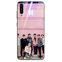 Ốp kính cường lực cho điện thoại Samsung Galaxy A70 - Tôi Yêu B.T.S MS TYBTS031