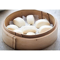 Bánh bao chay trắng loại 12 cái/ gói