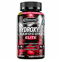 Thực phẩm bổ sung viên đốt mỡ giảm cân Hydroxycut Hardcore Elite của MuscleTech hỗ trợ giảm cân, giảm mỡ bụng mạnh mẽ cho người tập GYM và chơi thể thao
