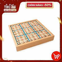 Bảng Xếp Hình Sudoku Bằng Gỗ Trò Có Ngăn Kéo Đồ Chơi Giáo Dục Trí Tuệ Nâng Cao Kiến Thức Toán Học