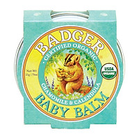 Sáp Hữu Cơ Dưỡng Da Cho Bé Badger Baby Balm - Dưỡng ẩm và bảo vệ da bé, chứng nhận USDA Organic - 0.75oz (21g)
