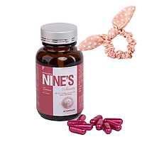 Combo 2 Hộp Viên Uống Trắng Da toàn thân Mờ Tàn Nhang Nine's Beauty hỗ trợ trị nám tàn nhang, chống lão hóa giảm nếp nhăn, điều hòa nội tiết tố nữ, Tặng Cột Tóc Nữ Tính Ngẫu Nhiên