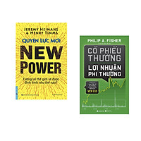 Combo 2 cuốn sách: Quyền Lực Mới - Tương lai TG sẽ được định hình như thế nào? + Cổ Phiếu Thường Lợi Nhuận Phi Thường