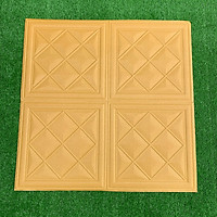 Bộ 5 Tấm Xốp Dán Tường Da P8, Xốp 3D Giả Da P8
