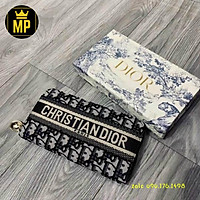 ️̂ ️ ví dài nữ in họa tiết dio.r thổ cẩm bán kèm full hộp tuyển sỉ toàn quốc