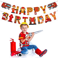 Bộ Dây Trang Trí Sinh Nhật Chữ Happy Birthday Thiết Kế Hoạt Hình