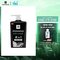 Sữa tắm gội cho nam Romano 2 trong 1 Gentleman 650g