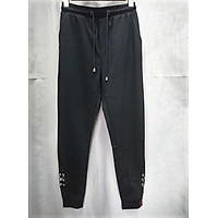 Quần Jogger thể thao ống bo kết hợp những chiếc khuyên dưới chân quần năng động chất liệu cotton cao cấp dễ phối đồ hợp với xu hướng thời trang hiện nay K-1817