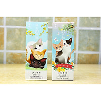 Hộp 32 Bookmark Đánh Dấu Sách Mèo Đáng Yêu (Mẫu Ngẫu Nhiên)