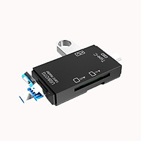 Tất Cả Để-2 Màu Đầu Đọc Thẻ OTG USB 3.0/Loại C/SD/TF/Ổ Đĩa U Bộ Chuyển Đổi Đa Chức Năng Điện Thoại Android Phụ Kiện Máy Tính Trung Tâm
