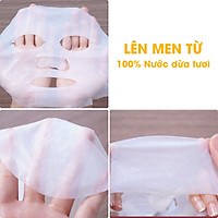 Mask Sinh Học Collagen Trắng Da M.O.C - Tặng 1 Mask Trắng Da Collagen M.O.C - Se khít lỗ chân lông, chống lão hóa da (5 Miếng/Hộp)