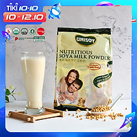 Bột đậu nành Unisoy ít đường 360g ( 30g x 12 gói )