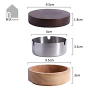 nuhome.vn | Gạt tàn thuốc bằng gỗ cao cấp – Giti phong cách tối giản, sang trọng Đơn giản tạo nên sự khác biệt, gỗ 