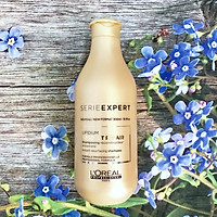 Dầu gội phục hồi tóc L'oreal Serie Expert Lipidium Absolut Repair Instant resurfacing shampoo 300ml