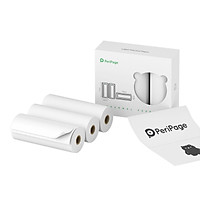 3 Cuộn giấy in nhiệt tự dính PeriPage không thấm nước chống thấm dầu và chống ma sát