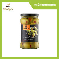 Quả Ô Liu Gaea Xanh Nhồi Ớt Ngọt (295g)