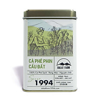 Cà Phê Phin Cầu Đất (Arabica & Robusta) Rang Mộc DalatFarm - Hộp 250Gr (Dạng Bột)
