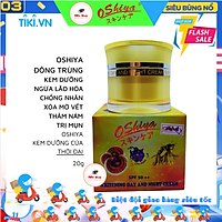 KEM OSHIYA ĐÔNG TRÙNG HẠ THẢO - COLLAGEN - LINH CHI 20G ( Hỗ trợ trị nám - tàn nhang - Đồi mồi ...)