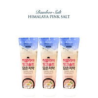 Combo 3 Kem đánh răng Bamboo Salt Muối Hồng Himalaya Làm Trắng Răng 100g