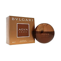 Bvlgari Aqva Amara Eau de Toilette Spray for Men, 3.4 Ounce