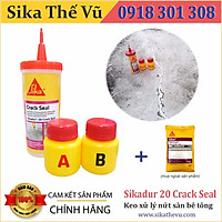 Xử lý thẩm mỹ nứt bê tông - Sikadur 20 CrackSeal (tuýp 160ml)