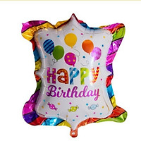 Bóng set chữ trang trí sinh nhật bằng bóng nhôm : Happy Birthday.