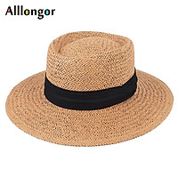 Mũ Lưỡi Trai Nữ 2021 New Unisex Giấy Đi BiểN Nón Nữ SunHats Mùa Hè Sombreros De Mujer Panama Du Lịch Bảo Vệ Tấm Che Nắng nón Lưỡi Trai