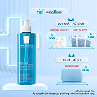 Gel rửa mặt tạo bọt làm sạch & giảm nhờn cho da dầu nhạy cảm La Roche-Posay Effaclar Purifying Foaming Gel (400ml)