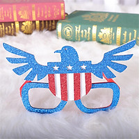 Glasses Frame Festival Party Glasses Frame Independence Day Eye Decor Photo Props