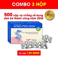 COMBO 3 HỘP LONG PHỤ ĐAN BỔ DƯƠNG, CẢI THIỆN TINH TRÙNG