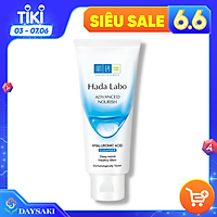 Hada Labo Kem Rửa Mặt Dưỡng Ẩm Advanced Nourish Hyaluron Cleanser 80g