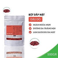Bột Đậu Đỏ Nguyên Chất Đắp Mặt Nạ Ngăn Ngừa Mụn, Dưỡng Da Trắng Mịn MILAGANICS 500g
