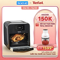 Lò chiên nướng và quay không dầu 9 trong 1 Tefal Easy Fry Oven & Grill FW501815 - 2000W - Dung tích 11L - Công nghệ khí nóng đa chiều - Lồng nồi bằng thép không rỉ phủ chống dính - Hàng chính hãng