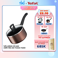Quánh Tefal Day By Day G1432305 18cm - Tương thích với tất cả các mặt bếp - Công nghệ Thermor-spot cảnh báo nhiệt - Hàng chính hãng