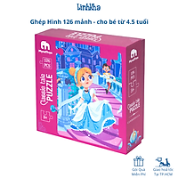 Ghép Hình 126 Mảnh Chủ Đề Lọ Lem Cinderella Cho Bé Từ 4.5 Tuổi - MyndToys