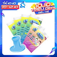 Combo 4 Gói miếng rửa chén linh hoạt iHomeda + 2 Gói miếng chùi nồi iHomeda TẶNG tay cầm tiện dụng
