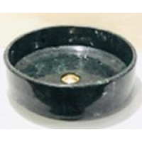 Lavabo Đá Tự Nhiên Leo Mysterial Jade - Xanh Ngọc - Hình tròn vát lòng
