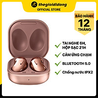 Tai nghe Bluetooth True Wireless Samsung Galaxy Buds Live R180 Gold - Hàng chính hãng