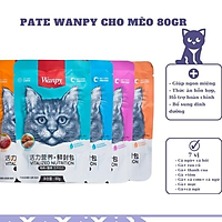 Pate Wanpy Cho Mèo 80gr