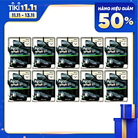 Combo 10 Túi mặt nạ giấy dưỡng trắng da - mặt na dưỡng trắng da chiết xuất Than Hoạt Tính 3w Clinic Hàn Quốc 23ml x 10