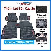 Lót sàn ô tô cao su Cruze 2009-2010-2011-2012-2013-2014-2015-2016-2017-2018-2019-2020-2021-2022 chống trơn trượt