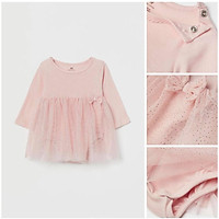 Váy body sơ sinh H+M U+K size 2-4M đến 6-9M