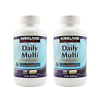 Kirkland oOikr, Daily Multi Vitamins & Minerals 500 Count (Pack of 2)