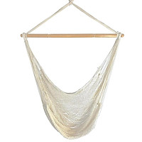 Phong Cách Bắc Âu Trắng Võng Ngoài Trời Trong Nhà Vườn Ký Túc Xá Phòng Ngủ Treo Ghế Cho Trẻ Em Người Lớn Đu Đưa Đơn An Toàn Võng