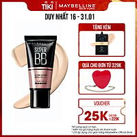 Kem Nền Maybelline Super BB Ultra Cream Cover SPF50 PA++++ 30ml Trang Điểm Hoàn Hảo PM711