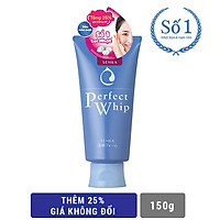 Sữa Rửa Mặt Tạo Bọt Chiết Xuất Tơ Tằm Trắng Senka Perfect Whip 14553 (150g)