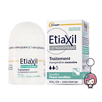 Lăn khử mùi hỗ trợ trị Etiaxil Detranspirant Traitement Aisselles 15ml + Tặng kèm móc khoá
