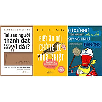 Combo Tại Sao Người Thành Đạt Hay Dùng Ví Dài + Cư Xử Như Đàn Bà Suy Nghĩ Như Đàn Ông + Biết Ăn Nói Chẳng Lo Thua Thiệt