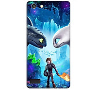 Ốp lưng dành cho điện thoại OPPO NEO 7 hình Baby and Dargon